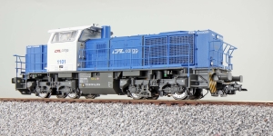 ESU 31308 - H0 - Diesellok, G1000, CFL Cargo, blau, Ep. VI, Vorbildzustand um 2012, Sound + Rangierkupplung - DC